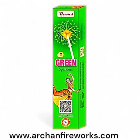 10 Cm Green Sparklers